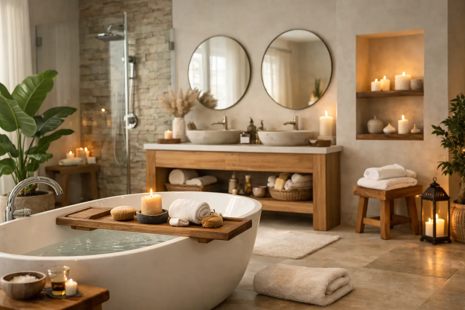11 Spa Feel Bathroom Ideas That Work
